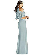 Rear View Thumbnail - Morning Sky Thread Bridesmaid Style Dakota