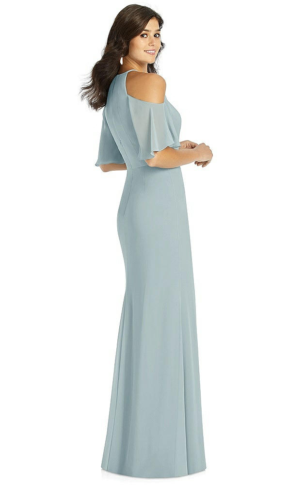 Back View - Morning Sky Thread Bridesmaid Style Dakota