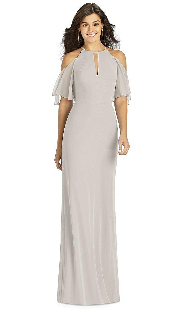 Front View - Oyster Thread Bridesmaid Style Dakota