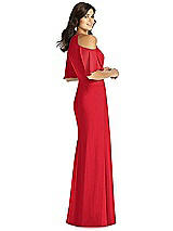 Rear View Thumbnail - Parisian Red Thread Bridesmaid Style Dakota