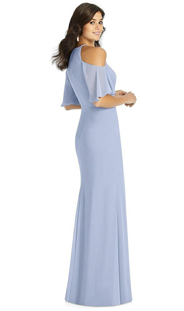 Back View - Sky Blue Thread Bridesmaid Style Dakota