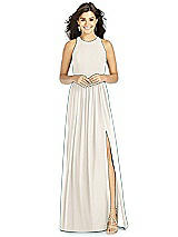 Front View Thumbnail - Ivory Thread Bridesmaid Style Kailyn