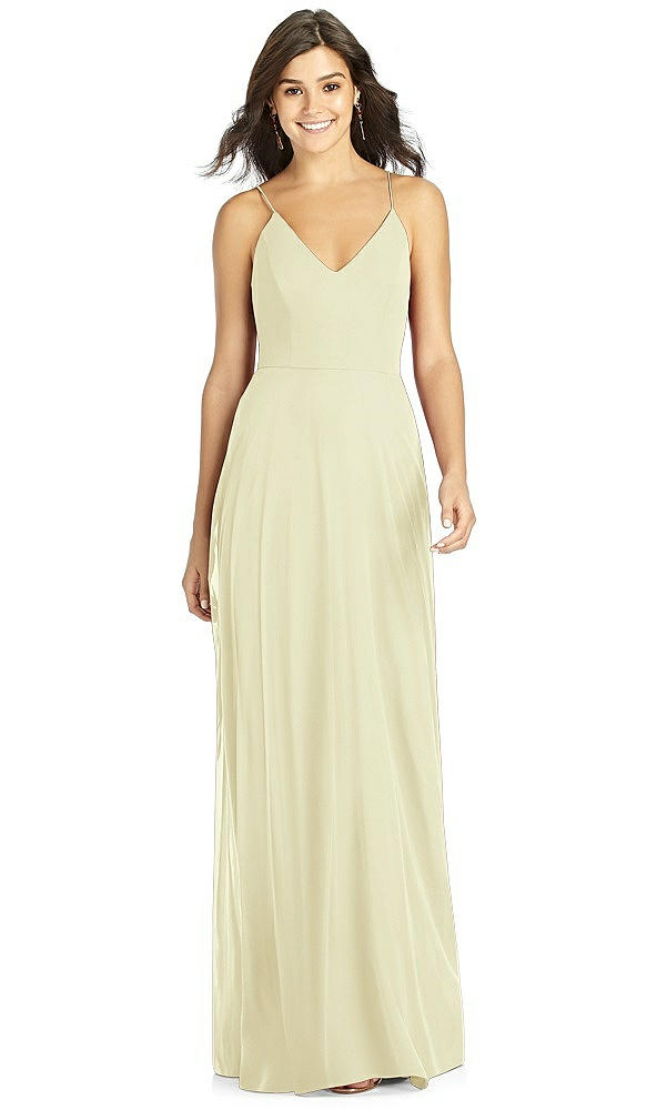 Front View - Butter Yellow Thread Bridesmaid Style Ida