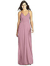 Front View Thumbnail - Dusty Pink Thread Bridesmaid Style Ida