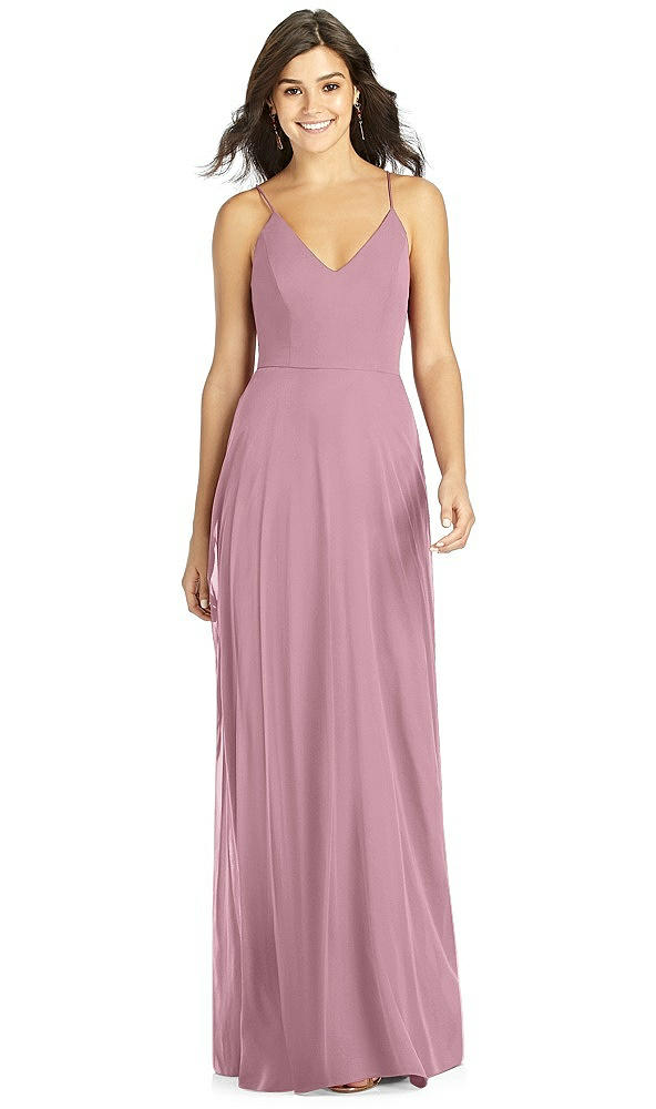 Front View - Dusty Pink Thread Bridesmaid Style Ida