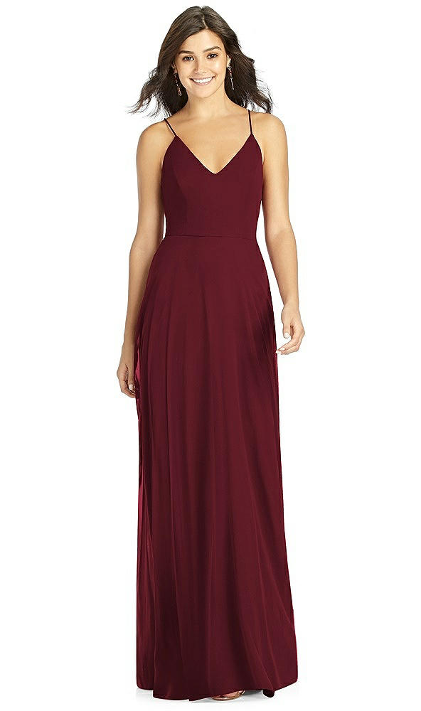 Front View - Cabernet Thread Bridesmaid Style Ida