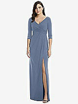 Front View Thumbnail - Larkspur Blue After Six Bridesmaid Dress 6813