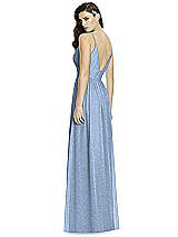 Rear View Thumbnail - Cloudy Silver Dessy Shimmer Bridesmaid Dress 2989LS