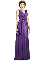 Front View Thumbnail - Majestic Gold Dessy Shimmer Bridesmaid Dress 3005LS
