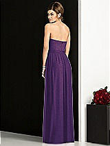 Rear View Thumbnail - Majestic Gold After Six Shimmer Bridesmaid Dress 6678LS