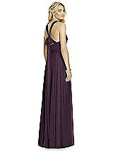 Rear View Thumbnail - Aubergine Silver After Six Shimmer Bridesmaid Dress 6760LS