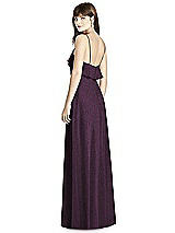 Rear View Thumbnail - Aubergine Silver After Six Shimmer Bridesmaid Dress 6780LS