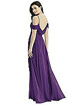 Front View Thumbnail - Majestic Gold Studio Design Shimmer Bridesmaid Dress 4525LS