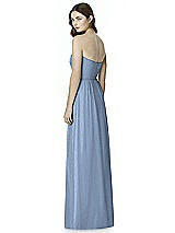 Rear View Thumbnail - Cloudy Silver Bella Bridesmaids Shimmer Dress BB101LS