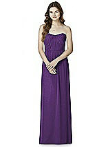 Front View Thumbnail - Majestic Gold Bella Bridesmaids Shimmer Dress BB101LS