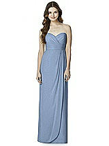 Front View Thumbnail - Cloudy Silver Bella Bridesmaids Dress BB102LS