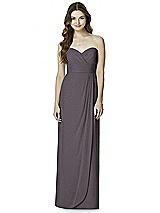 Front View Thumbnail - Stormy Silver Bella Bridesmaids Dress BB102LS