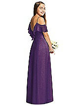 Rear View Thumbnail - Majestic Gold Dessy Collection Junior Bridesmaid Dress JR548LS