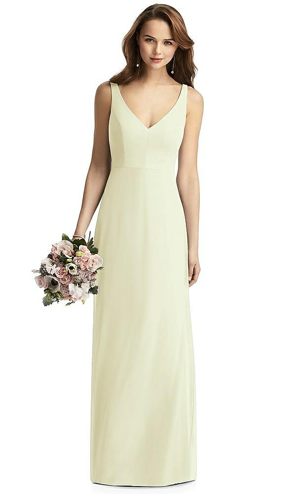 Front View - Butter Yellow Thread Bridesmaid Style Peyton