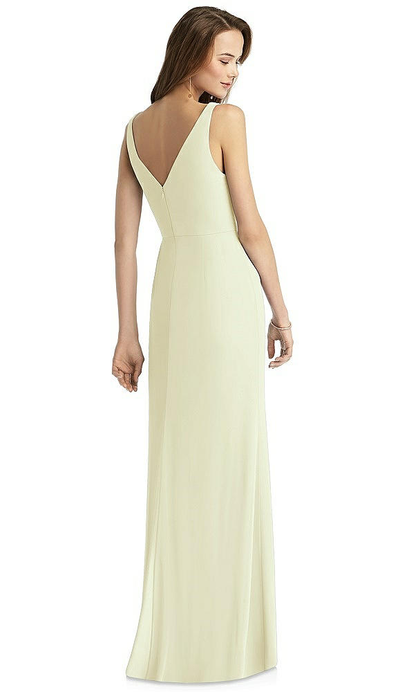 Back View - Butter Yellow Thread Bridesmaid Style Peyton