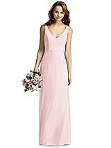 Front View Thumbnail - Ballet Pink Thread Bridesmaid Style Peyton
