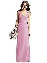 Front View Thumbnail - Powder Pink Thread Bridesmaid Style Peyton