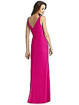 Rear View Thumbnail - Think Pink Thread Bridesmaid Style Peyton