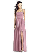 Front View Thumbnail - Dusty Pink Thread Bridesmaid UKTH017