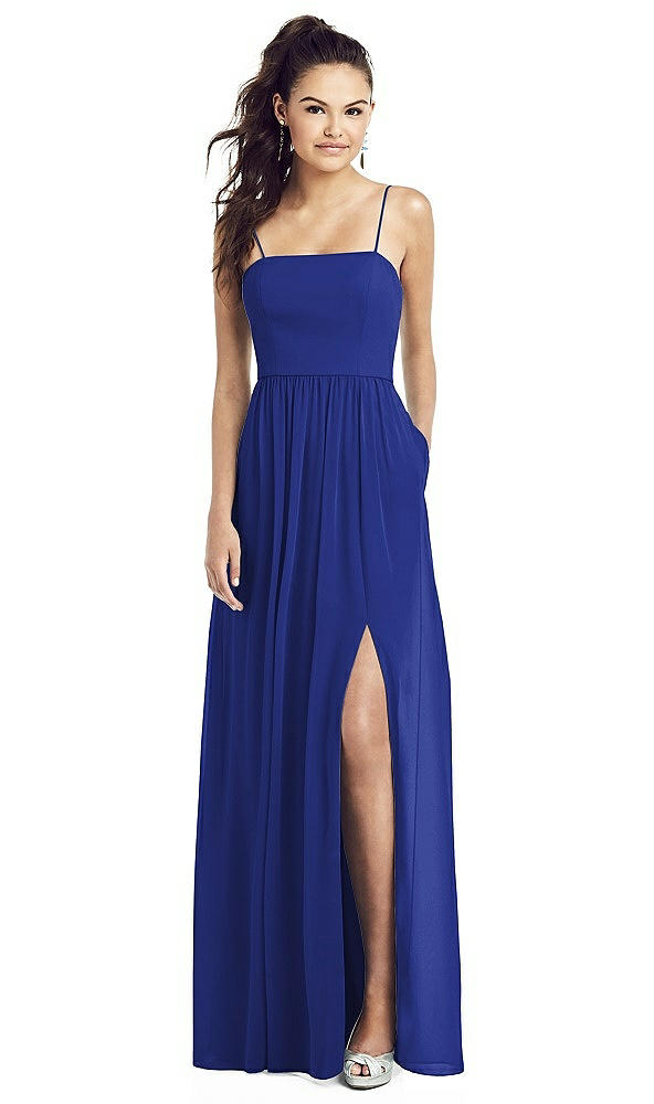 Front View - Cobalt Blue Thread Bridesmaid UKTH017