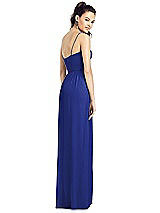 Rear View Thumbnail - Cobalt Blue Thread Bridesmaid UKTH017