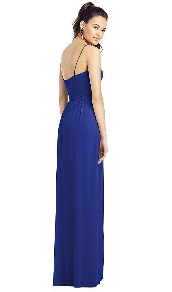 Back View - Cobalt Blue Thread Bridesmaid UKTH017