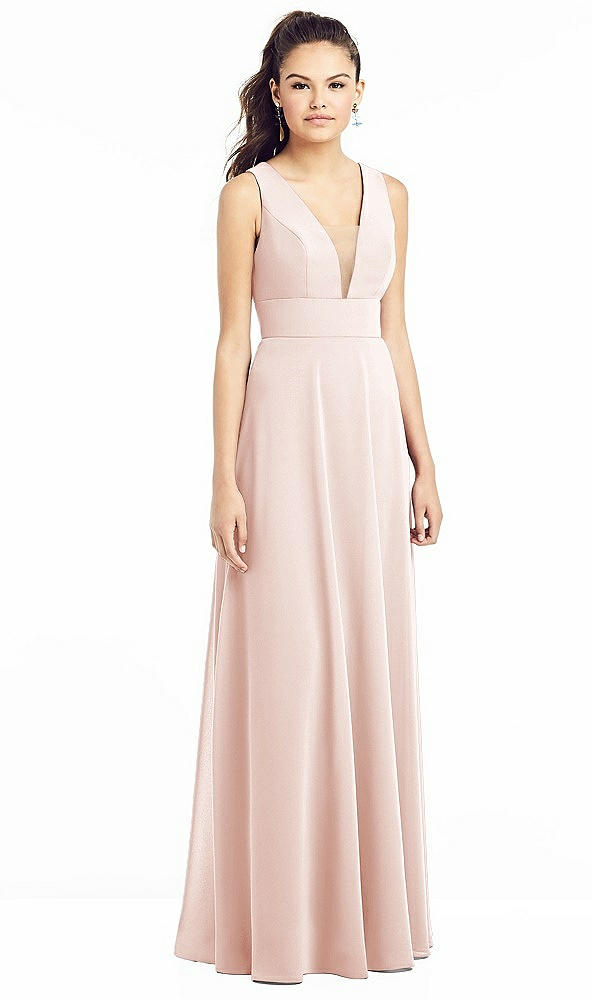 Front View - Blush Thread Bridesmaid UKTH019