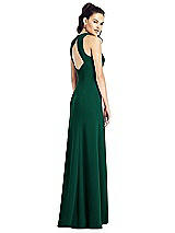 Rear View Thumbnail - Hunter Green Thread Bridesmaid UKTH020