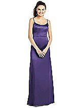 Front View Thumbnail - Regalia - PANTONE Ultra Violet Thread Bridesmaid UKTH021