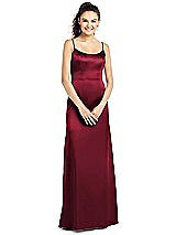 Front View Thumbnail - Burgundy Thread Bridesmaid UKTH021