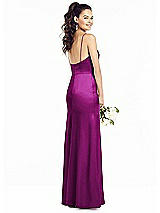 Rear View Thumbnail - Persian Plum Thread Bridesmaid UKTH022