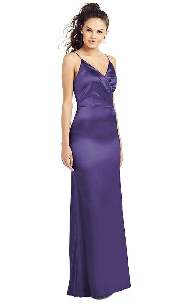 Front View - Regalia - PANTONE Ultra Violet Thread Bridesmaid UKTH022