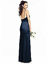 Rear View Thumbnail - Midnight Navy Thread Bridesmaid UKTH022