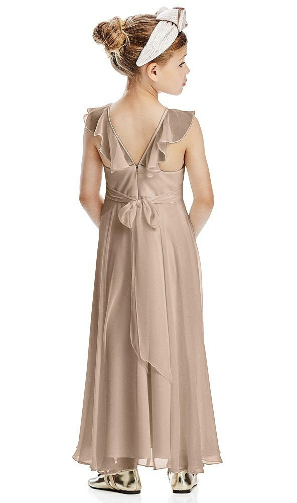 Back View - Topaz Flower Girl Dress FL4070