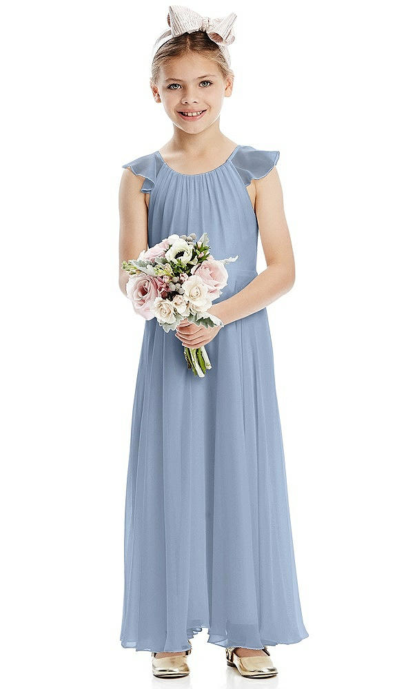 Front View - Cloudy Flower Girl Dress FL4070