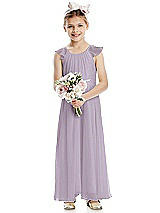 Front View Thumbnail - Lilac Haze Flower Girl Dress FL4070