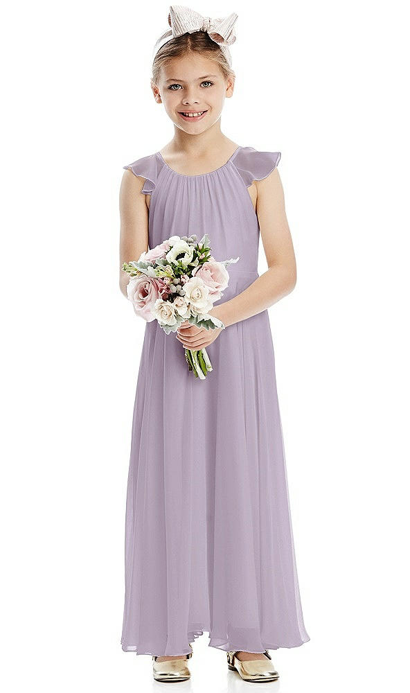 Front View - Lilac Haze Flower Girl Dress FL4070