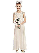 Front View Thumbnail - Oat Flower Girl Dress FL4070