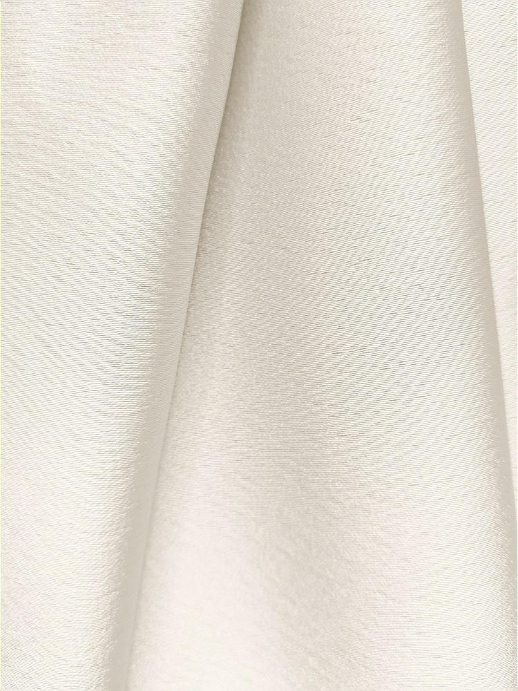 Front View - Ivory Lux Charmeuse Fabric by the yard