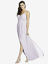 Front View Thumbnail - Moondance Deep V-Back Shirred Maxi Dress - Ensley
