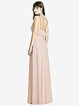 Rear View Thumbnail - Cameo Ruffle-Trimmed Backless Maxi Dress - Britt