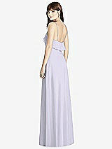 Rear View Thumbnail - Silver Dove Ruffle-Trimmed Backless Maxi Dress - Britt