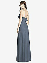 Rear View Thumbnail - Silverstone Ruffle-Trimmed Backless Maxi Dress - Britt