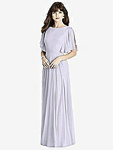 Front View Thumbnail - Silver Dove Split Sleeve Backless Maxi Dress - Lila