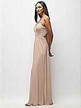 Alt View 2 Thumbnail - Topaz Tie-Back Cutout Maxi Dress with Front Slit